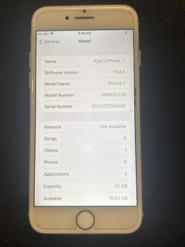Apple iphone gb argento - 32,