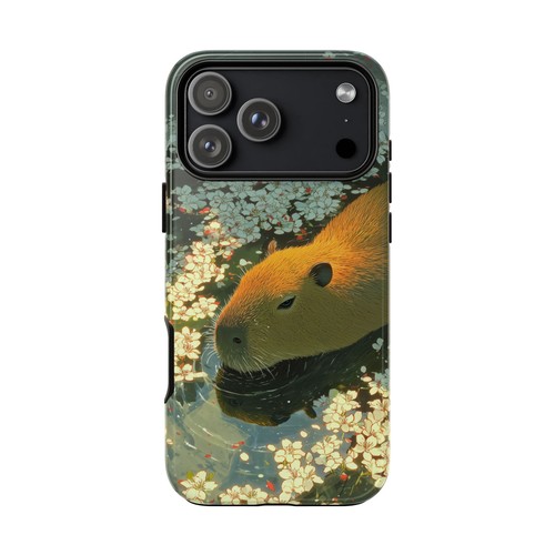Capybara floral sprint - floral,